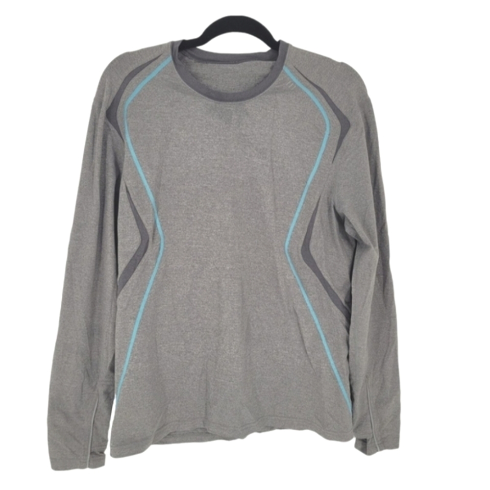 Lululemon Gray Long Sleeve Men's Shirt